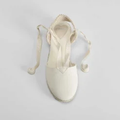 Alpargata de yute cintas beige OH GIRL