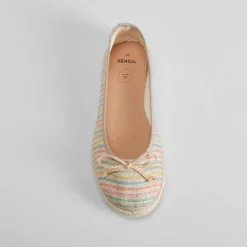 Bailarina de yute multicolor SENDA ROAD