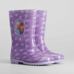 Bota de agua glitter morada FROZEN