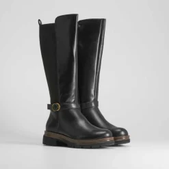 Bota plana casual hebilla de COMFEET