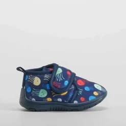 Bota velcro medusas azul OLYNE