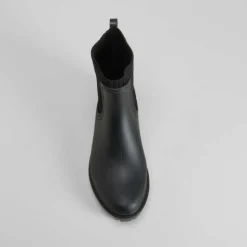 Botín de lluvia chelsea negro PICCOLA PIU