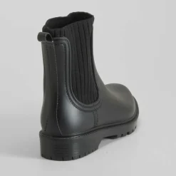 Botín de lluvia chelsea negro PICCOLA PIU