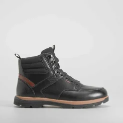 Botín plano Hexaflex ikimba negro COMFEET