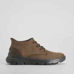 Botín Slip Ins Garza marrón SKECHERS
