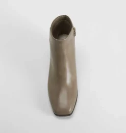 Botín tacón Double Fit taupe COMFEET