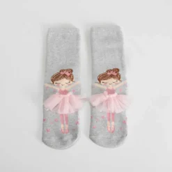 Calcetín antideslizante bailarina gris MERKAL