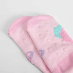 Calcetín antideslizante niña unicornio rosa MERKAL