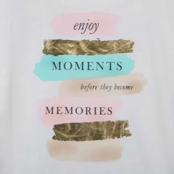 Camiseta manga corta blanca print NYC