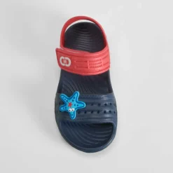 Chancla de playa estrella azul y rojo COCONUT