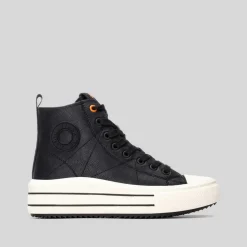 Deportiva alta negra REFRESH