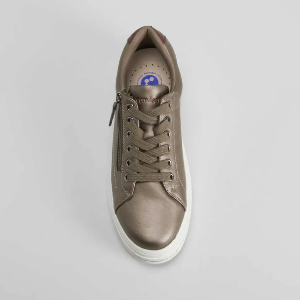 Deportiva casual Shock Absorber oro COMFEET