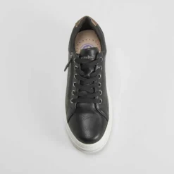 Deportiva casual Shock Absorber negra COMFEET