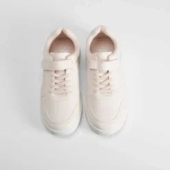 Deportiva con velcro rosa UTWO