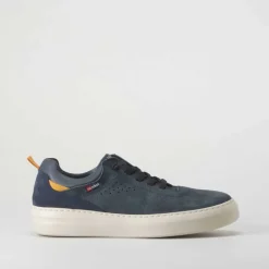 Deportiva confort manyara piel azul marino COMFEET