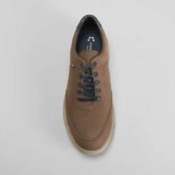 Deportiva confort rukwa piel marrón COMFEET