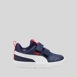 Deportiva Courtflex bebé azul marino PUMA