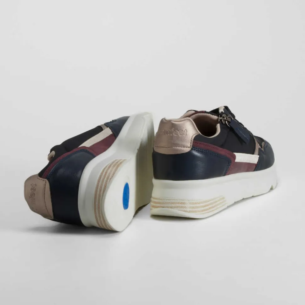 Deportiva multicolor negra COMFEET
