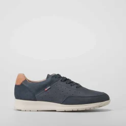 Deportiva nobuck azul COMFEET