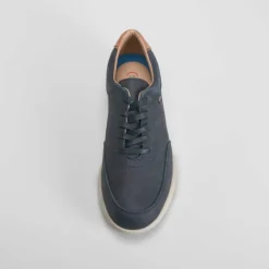 Deportiva nobuck azul COMFEET