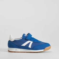 Deportiva retro velcro azul SEVEN FIVE