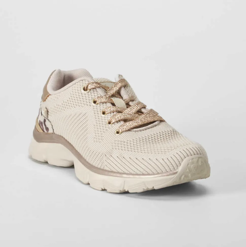 Deportiva Tex beige XTI