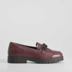 Mocasín cadena burdeos COMFEET