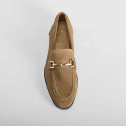 Mocasín estribo piel marrón FOSCO