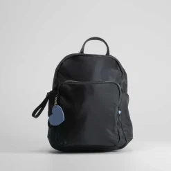 Mochila de nylon colgador negro NYC