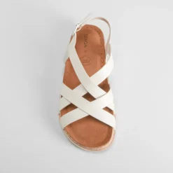 Sandalia bio blanca SENDA ROAD