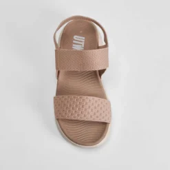 Sandalia deportiva cuña beige UTWO