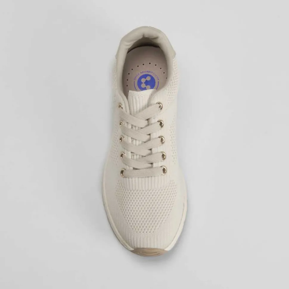 Sneaker cuña beige COMFEET