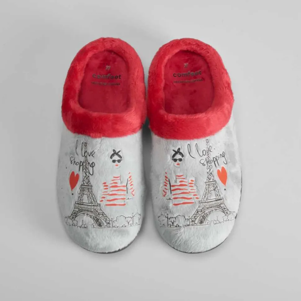 Zapatilla casa abierta plantilla extraíble COMFEET