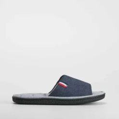 Zapatilla casa acolchada denim OLYNE