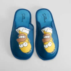 Zapatilla casa azul SIMPSONS