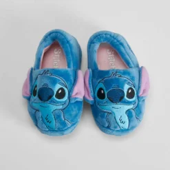 Zapatilla casa cerrada azul STITCH