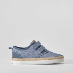 Zapatilla lona blucher azul SEVEN FIVE