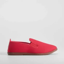 Zapatilla lona kung fu roja NYC