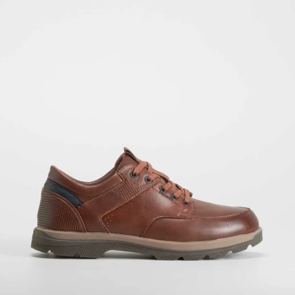 Zapato blucher ikimba marrón COMFEET