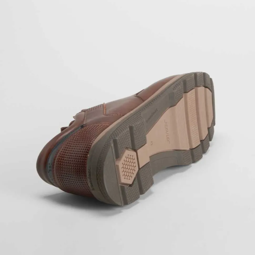 Zapato blucher ikimba marrón COMFEET