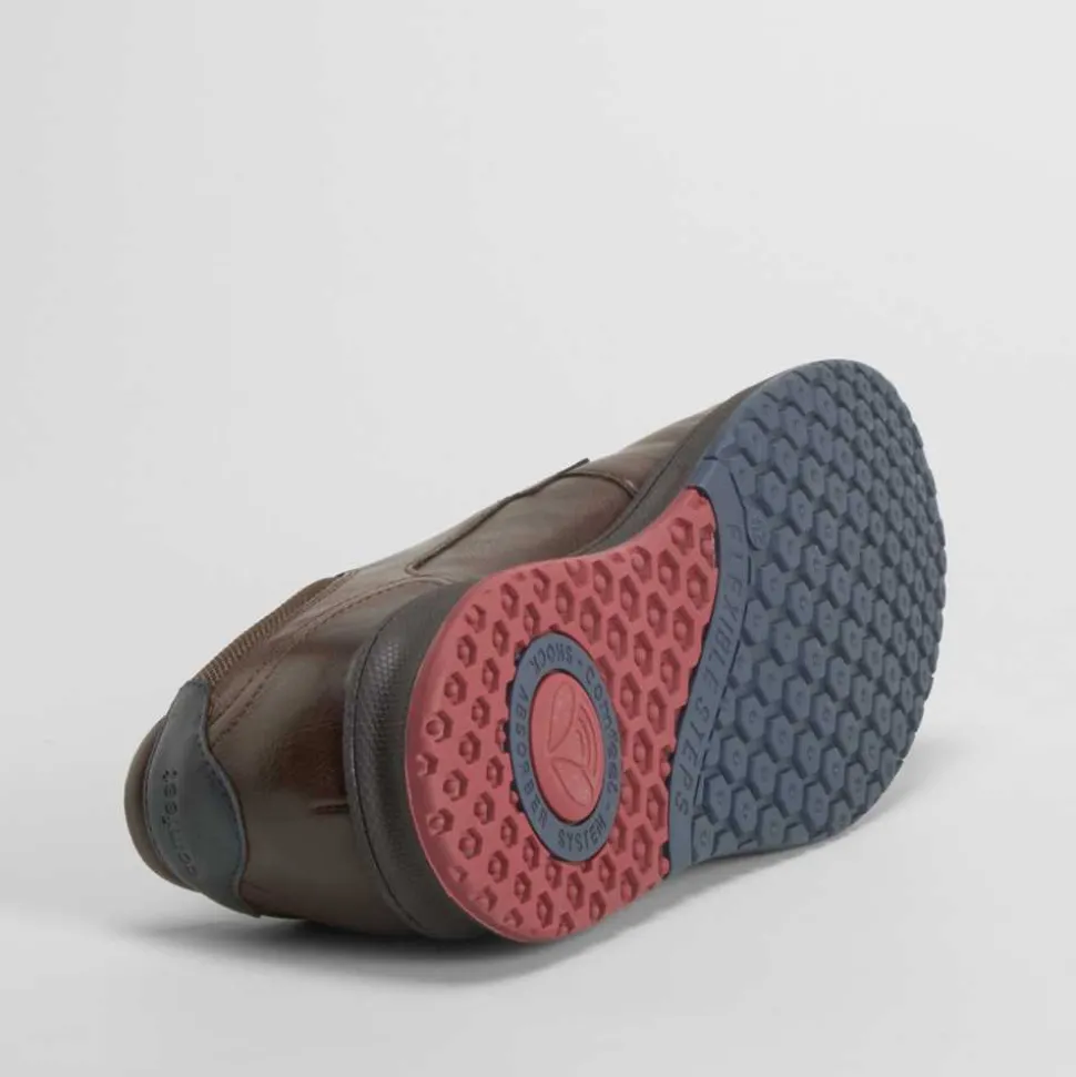 Zapato blucher marrón COMFEET