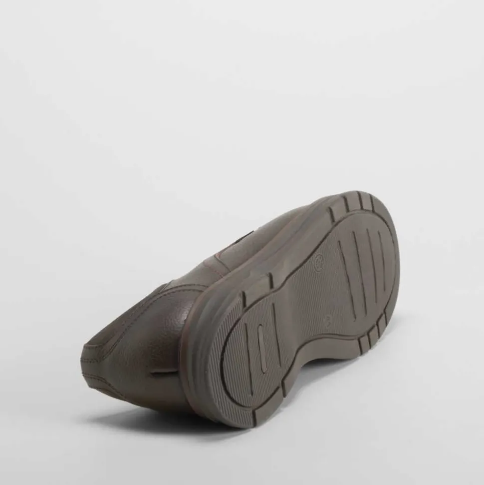 Zapato blucher piel marrón COMFEET