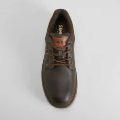 Zapato blucher tacón dentado marrón SENDA ROAD