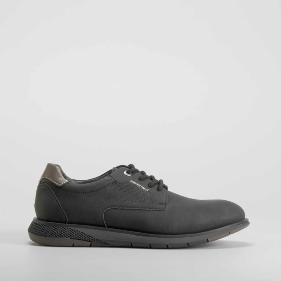 Zapato blucher teselar negro COMFEET