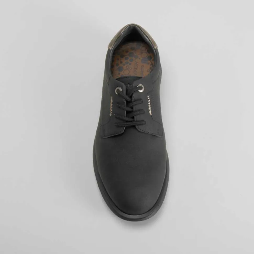 Zapato blucher teselar negro COMFEET