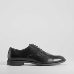 Zapato blucher vestir negro MR. HANSEN