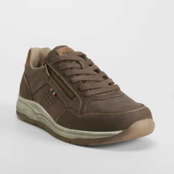 Zapato casual cremallera marrón SENDA ROAD