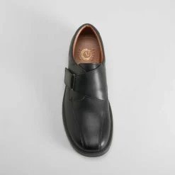 Zapato colegial piel negro MR HANSEN