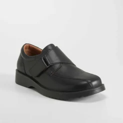 Zapato colegial piel negro MR HANSEN