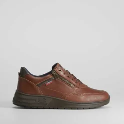 Zapato deportivo cremallera piel LUISETTI
